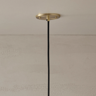 MarzBrightBeads Rose Brass pendant light fixture