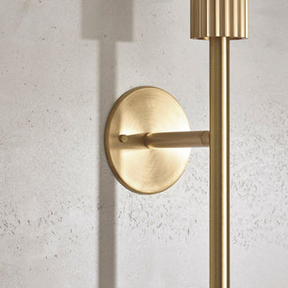 Marz Designs Attalos Wall Sconce Detail, Brass Finish