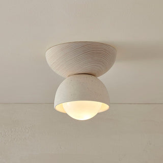 Marz Designs Terra 00 Ash & Vanilla Bean Opal Ceiling Sconce