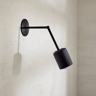 Marz Designs Terra 1 black articulating wall sconce