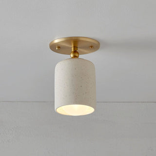 Marz Designs Terra1 Brass Vanilla Bean ceiling light