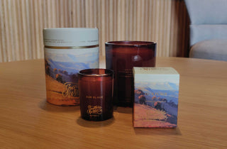 Our Place showroom candles
