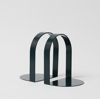 Charcoal arch bookends