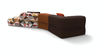 PuffaloCurve colorful modern sofa