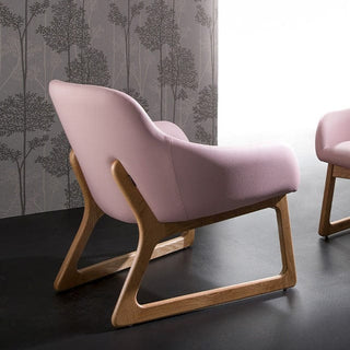Ross Didier Tiller Oak Collection chair in pink