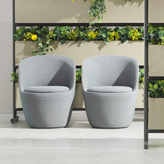 Shelly Mini chairs with planters