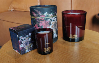Sirens showroom candles display