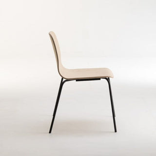 Tiller Slim Four Leg Chair, side view