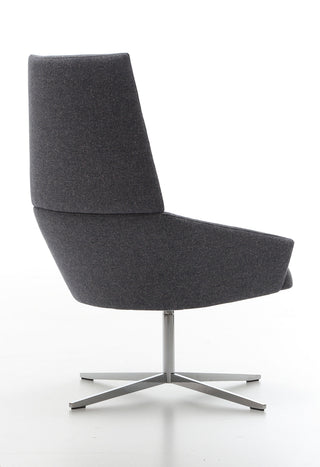 WALLSTREET_26 modern gray chair