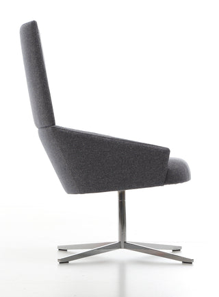 WALLSTREET_28 gray modern chair