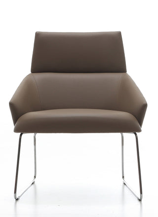 WALLSTREET_34 modern leather chair