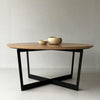 Brother Lui Grande Round Coffee Table with Bowls